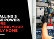 Insatlling 3 Phase Power: future-proofing your family home