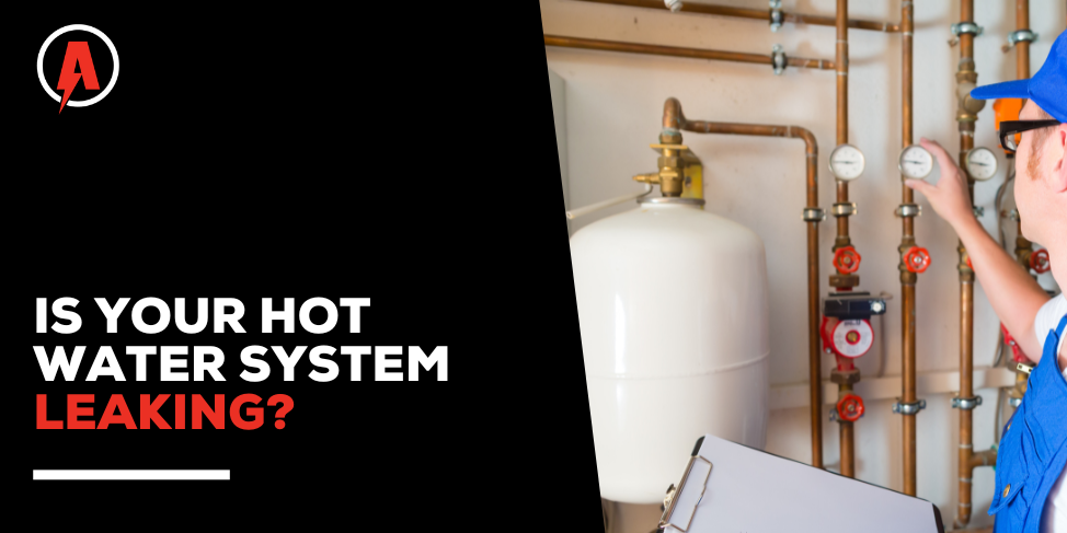 Is your hot water system leaking?